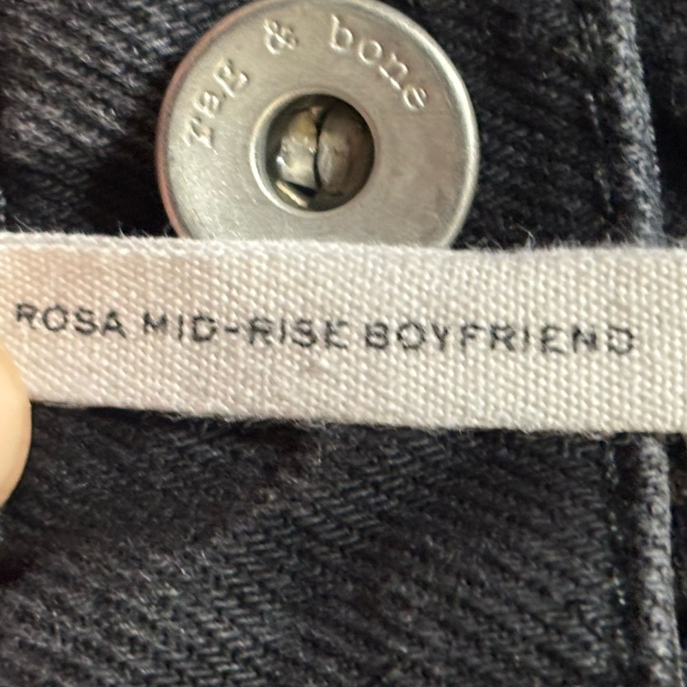 Rag & Bone Rosa mid-rise boyfriend size 28 - Picture 6 of 13